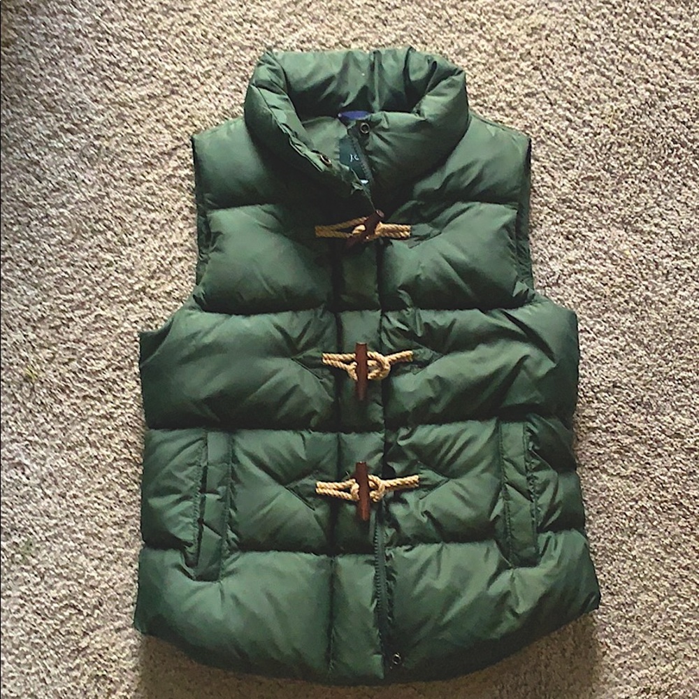 J Crew Down Vest / 80% Down Fill